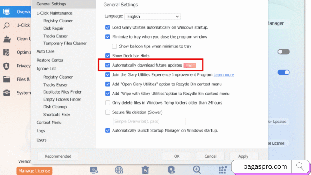  Unduh Glary Utilities untuk Windows & Mac